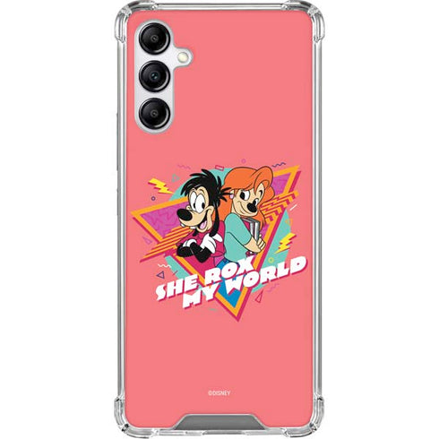 Disney She Rox My World Galaxy A15 5G Clear Case